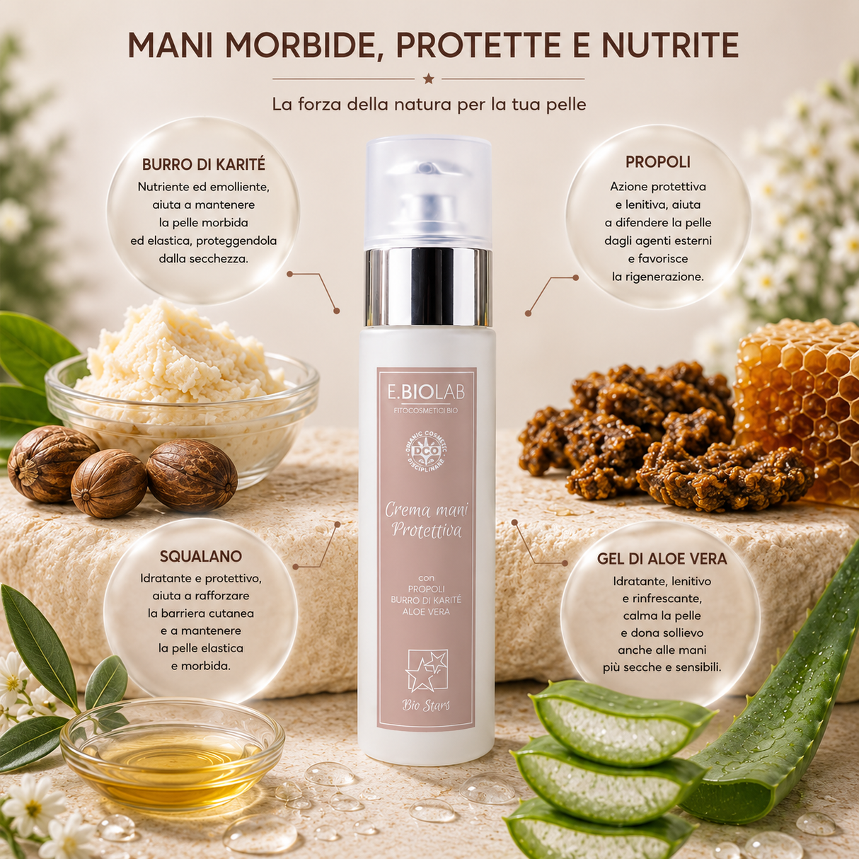 Biostars-Crema Mani Protettiva 50ml