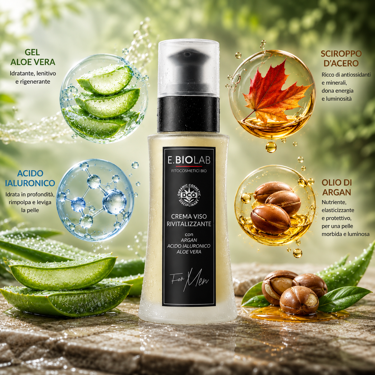 For Man- Crema Viso 50ml