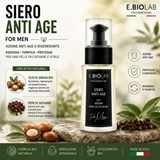 FOR MEN Complete Anti-Age Ritual Crema Viso + SieroLitft + Siero Idratante