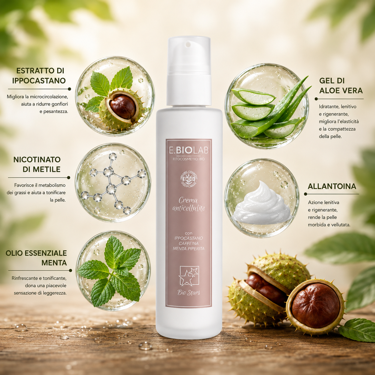 Biostars-Crema Anticellulite 200ml