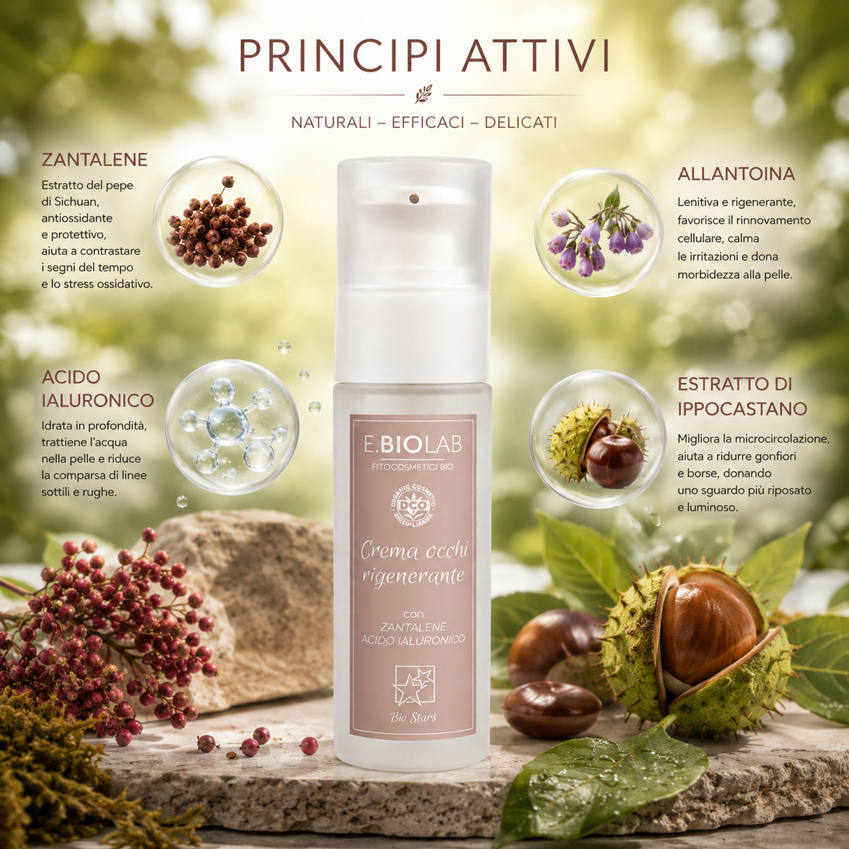 Biostars-Crema Occhi Rigenerante 30ml