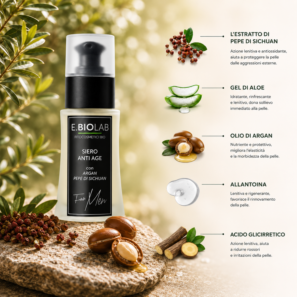 For Man- Siero Antiage 30ml