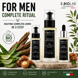 FOR MEN Complete Anti-Age Ritual Crema Viso + SieroLitft + Siero Idratante