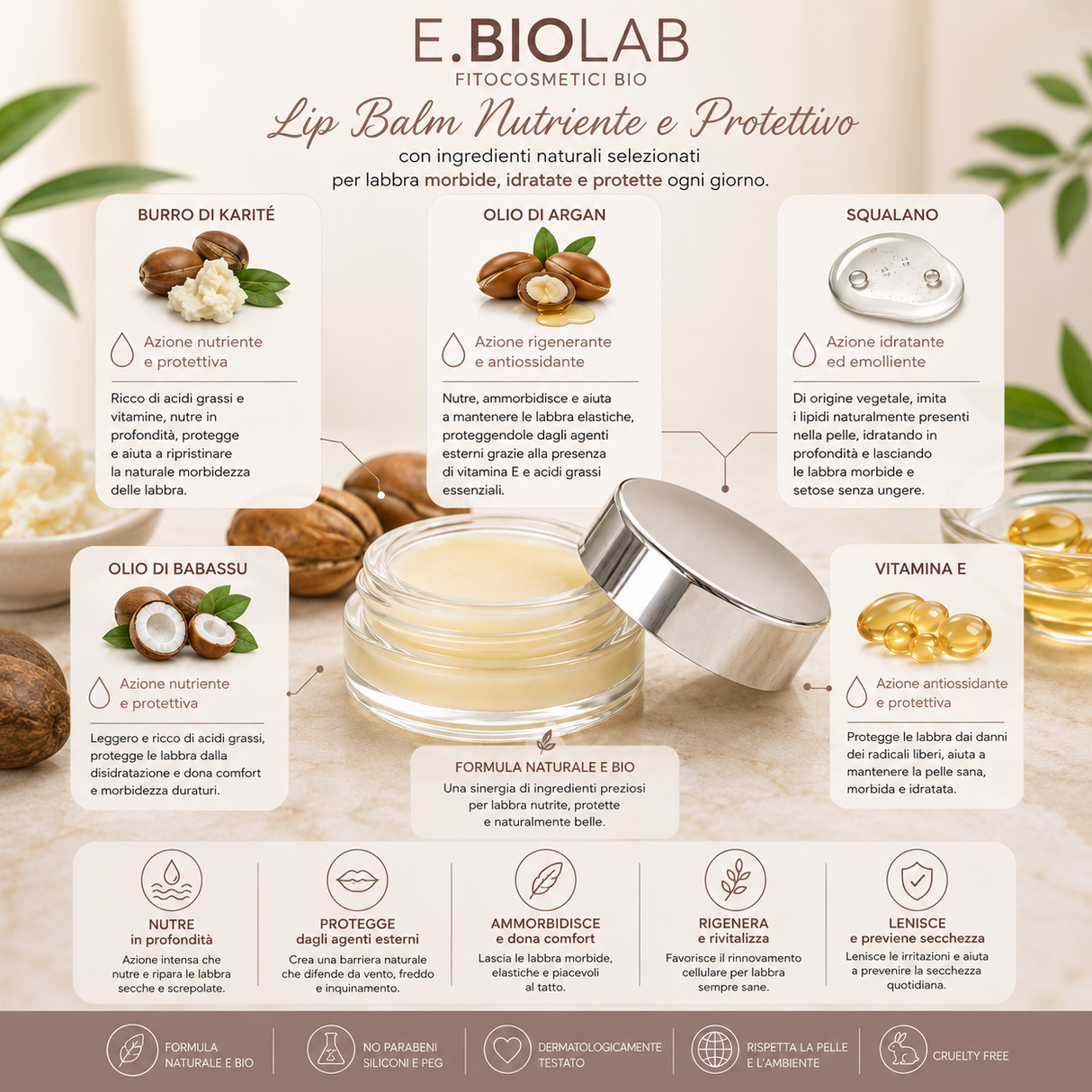 Bio Stas - Lip balm 5ml
