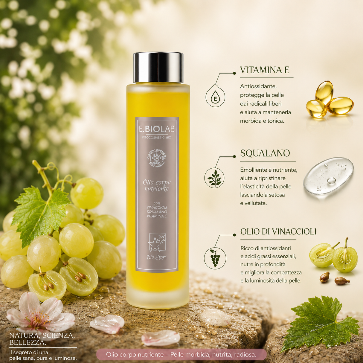 Bio Stars - Olio Corpo Nutriente 200ml